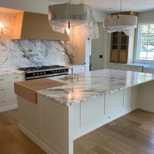 Modern Kitchen with Custom Island