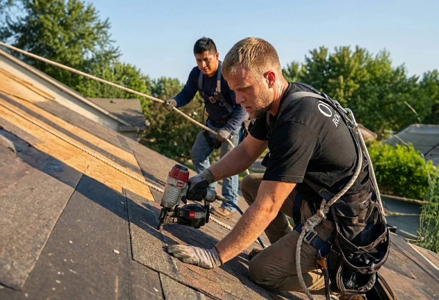 Owl Roofing Stock, repair vs. replacement