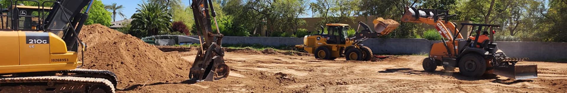 Certified building pad construction company